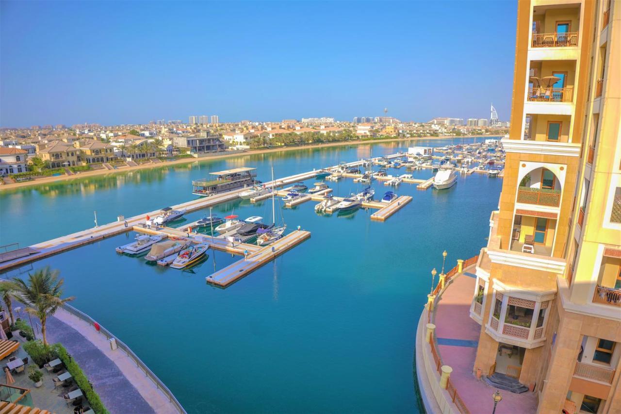 Luxury On The Palm With Marina View Balcony Appartement Dubai Buitenkant foto