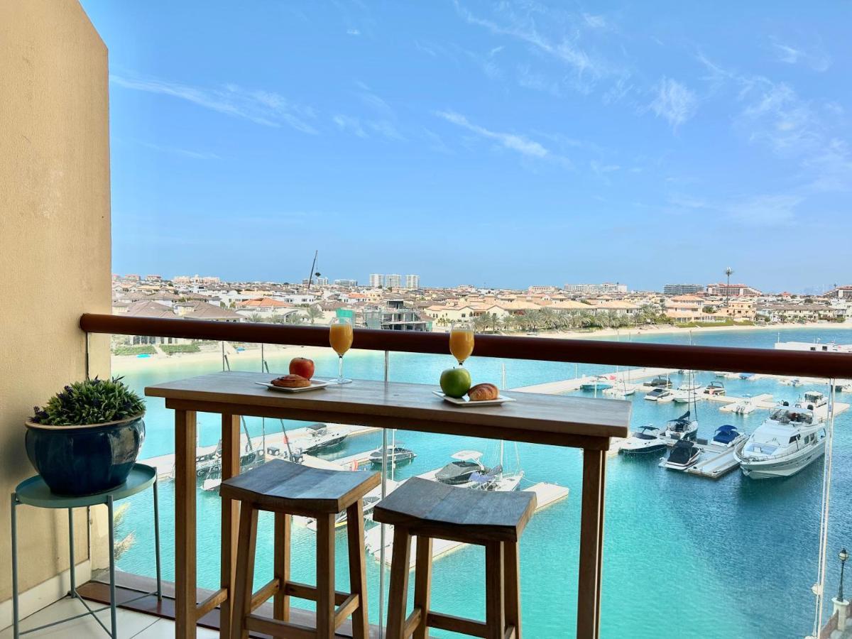 Luxury On The Palm With Marina View Balcony Appartement Dubai Buitenkant foto
