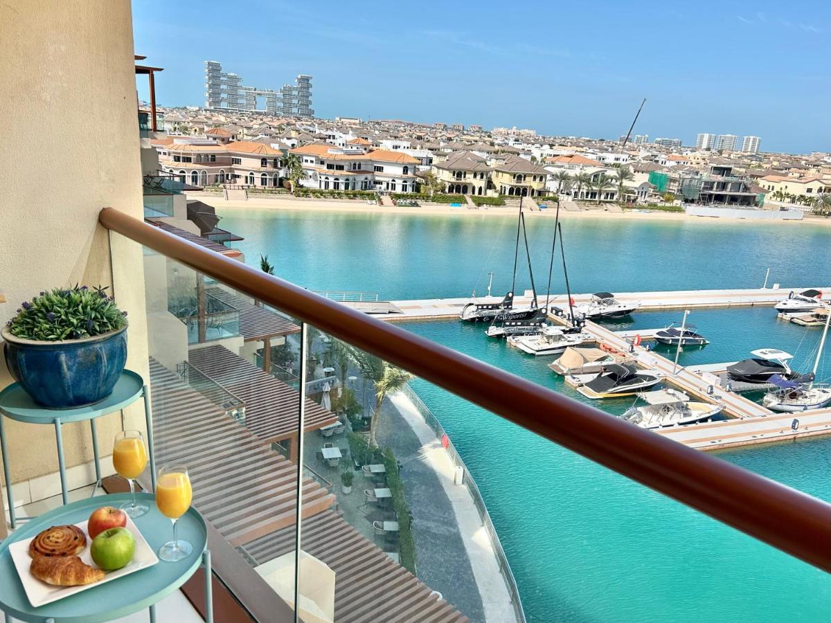 Luxury On The Palm With Marina View Balcony Appartement Dubai Buitenkant foto